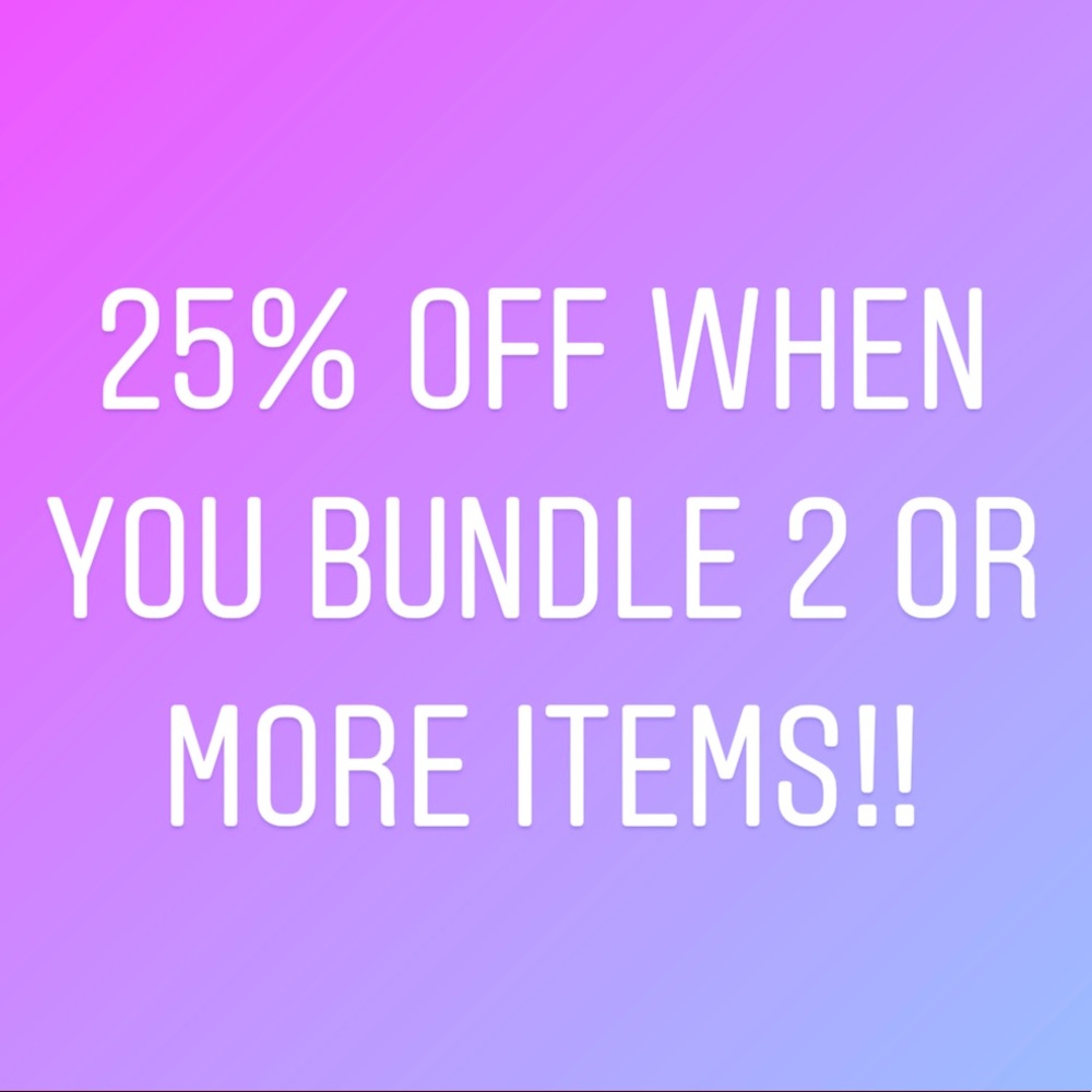 Yaaas!! Bundle & Save!